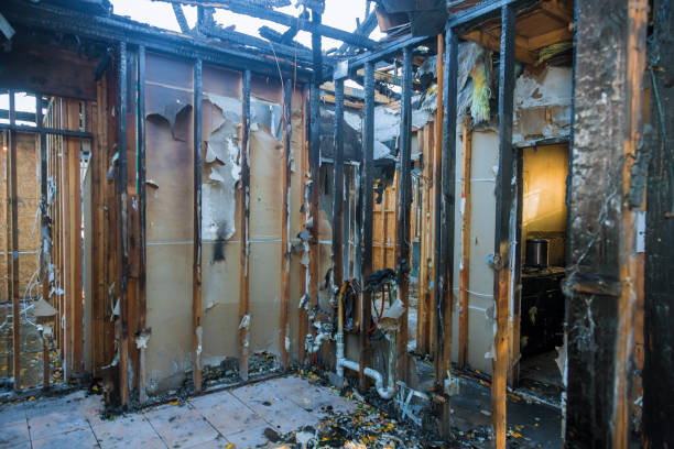 Professional Fire Damage Removal technician working in Ash Flat, AR
